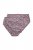 Ulla Popken 850538 Bragas de flores de algodón orgánico pack de 2 Marrón - Bragas - 