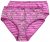 Ulla Popken 850538 Bragas de flores de algodón orgánico pack de 2 Violeta - Bragas - 