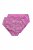 Ulla Popken 850538 Bragas de flores de algodón orgánico pack de 2 Violeta - Bragas - 