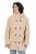Ulla Popken 850589 Chaqueta teddy Blanco roto - Chaquetas - Chaquetas para mujer en tallas grandes