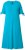 Ulla Popken 850724 Vestido midi de manga corta con cinturón anudado Turquesa - Vestidos midi - Vestidos midi de talla grande