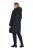 Ulla Popken 850774 Abrigo técnico Negro - Abrigos - Abrigos de talla grande
