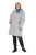 Ulla Popken 850774 Abrigo técnico Gris - Abrigos - Abrigos de talla grande