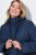Ulla Popken 850794 Abrigo técnico Azul marino - Abrigos - Abrigos de talla grande