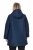 Ulla Popken 850794 Abrigo técnico Azul marino - Abrigos - Abrigos de talla grande