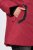 Ulla Popken 850794 Abrigo técnico Rojo - Abrigos - Abrigos de talla grande