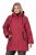 Ulla Popken 850794 Abrigo técnico Rojo - Abrigos - Abrigos de talla grande