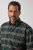 JP1880 850923 Camisa de cuadros de manga larga Verde bosque TALL - TALL camisas - Camisas TALL para hombre alto