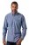 JP1880 850931 Camisa de chambray de manga larga Azul denim TALL - TALL camisas - Camisas TALL para hombre alto