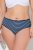 Ulla Popken 850966 Bragas de rayas pack de 5 Azul marino - Bragas - 
