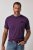 JP1880 850985 Camiseta con estampado en el pecho Morado oscuro TALL - TALL camisas - Camisetas para hombres altos