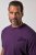 JP1880 850985 Camiseta con estampado en el pecho Morado oscuro TALL - TALL camisas - Camisetas para hombres altos