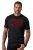 JP1880 851002 Camiseta con estampado en el pecho Negro TALL - TALL camisas - Camisetas para hombres altos