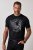JP1880 851008 Camiseta con estampado en el pecho Negro TALL - TALL camisas - Camisetas para hombres altos