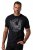 JP1880 851008 Camiseta con estampado en el pecho Negro TALL - TALL camisas - Camisetas para hombres altos