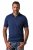 JP1880 851048 Polo con cremallera Azul noche TALL - TALL polos - Polos TALL para hombres altos