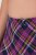 Ulla Popken 851071 Bragas de cuadros de algodón orgánico pack de 2 Violeta - Bragas - 