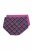 Ulla Popken 851071 Bragas de cuadros de algodón orgánico pack de 2 Violeta - Bragas - 