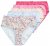 Ulla Popken 851140 Bragas de flores pack de 5 Rosa - Bragas - 
