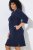 Ulla Popken 851220 Vestido con manga 3/4 Azul marino - Vestidos - Vestidos para todas las tallas