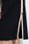 Ulla Popken 851237 Camisón de rayas Negro - Camisones - 