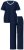 Ulla Popken 851245 Pijama de rayas Azul marino - Pijamas/ropa de estar en casa - 
