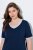 Ulla Popken 851245 Pijama de rayas Azul marino - Pijamas/ropa de estar en casa - 