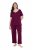 Ulla Popken 851245 Pijama Rojo baya - Pijamas/ropa de estar en casa - 