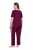 Ulla Popken 851245 Pijama Rojo baya - Pijamas/ropa de estar en casa - 