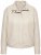 Ulla Popken 851329 Chaqueta biker efecto piel con cremallera Topo - Chaquetas - Chaquetas para mujer en tallas grandes