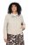 Ulla Popken 851329 Chaqueta biker efecto piel con cremallera Topo - Chaquetas - Chaquetas para mujer en tallas grandes