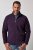 JP1880 851362 Chaqueta polar con cuello alto Morado oscuro TALL - TALL chaquetas - Chaquetas TALL para hombre alto