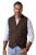 JP1880 851395 Chaleco de tweed a cuadros elástico Marrón oscuro - Trajes - Trajes 2XL-8XL