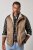 JP1880 851516 Chaleco en ante sintético con forro teddy Beige - Chaquetas - Chaquetas Tallas Grandes 2XL-8XL