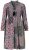 Ulla Popken 851546 Vestido midi estampado Amarillo mostaza - Vestidos midi - Vestidos midi de talla grande