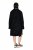 Ulla Popken 851563 Vestido de punto de manga larga con cuello alto Negro - Vestidos - Vestidos para todas las tallas