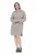 Ulla Popken 851563 Vestido de punto de manga larga Beige - Vestidos - Vestidos para todas las tallas