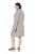 Ulla Popken 851563 Vestido de punto de manga larga Beige - Vestidos - Vestidos para todas las tallas
