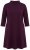 Ulla Popken 851664 Vestido de jersey con cuello alto Ciruela - Vestidos - Vestidos para todas las tallas