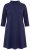Ulla Popken 851664 Vestido de jersey evasé con bolsillos Azul marino - Vestidos - Vestidos para todas las tallas
