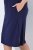 Ulla Popken 851664 Vestido de jersey evasé con bolsillos Azul marino - Vestidos - Vestidos para todas las tallas