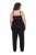 Ulla Popken 851693 Pijama Negro - Pijamas/ropa de estar en casa - 