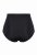 Ulla Popken 851700 Bragas de cuadros de talle alto con encaje Negro - Bragas - 
