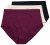 Ulla Popken 851736 Bragas de talle alto pack de 3 Negro - Bragas - 