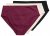 Ulla Popken 851739 Bragas pack de 3 Negro - Bragas - 