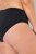 Ulla Popken 851752 Bragas de rayas pack de 5 Negro - Bragas - 