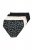 Ulla Popken 851752 Bragas de rayas pack de 5 Negro - Bragas - 