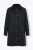 Ulla Popken 851765 Abrigo de pana Azul marino - Abrigos - Abrigos de talla grande