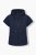 Ulla Popken 851785 Chaleco acolchado oversize con capucha Azul marino - Chalecos - 