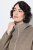 Ulla Popken 851788 Abrigo de lana Marrón claro - Abrigos - Abrigos de talla grande